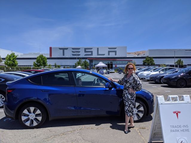 Josie's new Tesla Model Y!
