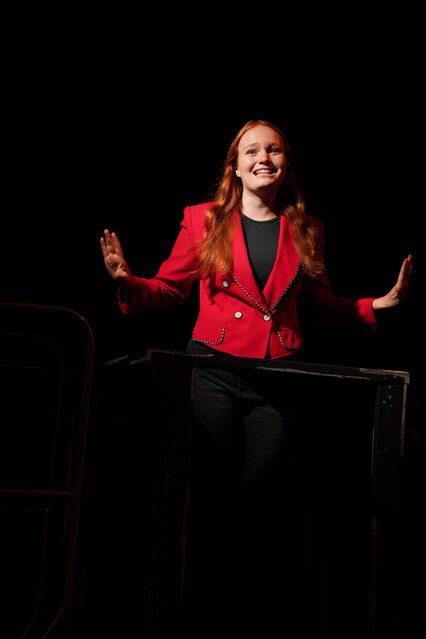 Juliette in Hillbarn Theatre's summer production of "The Lightning Thief"
