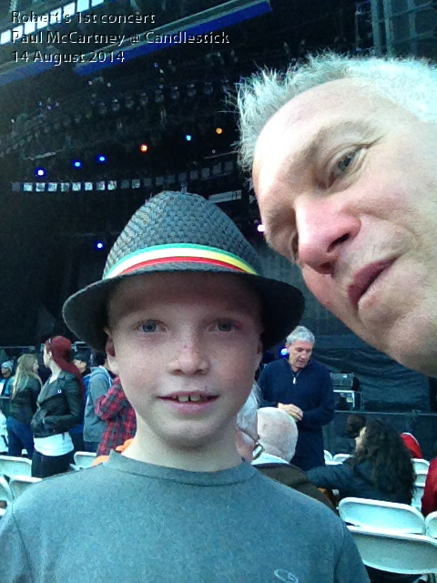Paul McCartney, Candlestick Park, 14 Aug 2014
