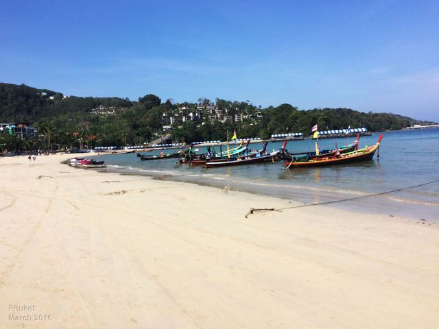 the beach at Patong, Phuket
